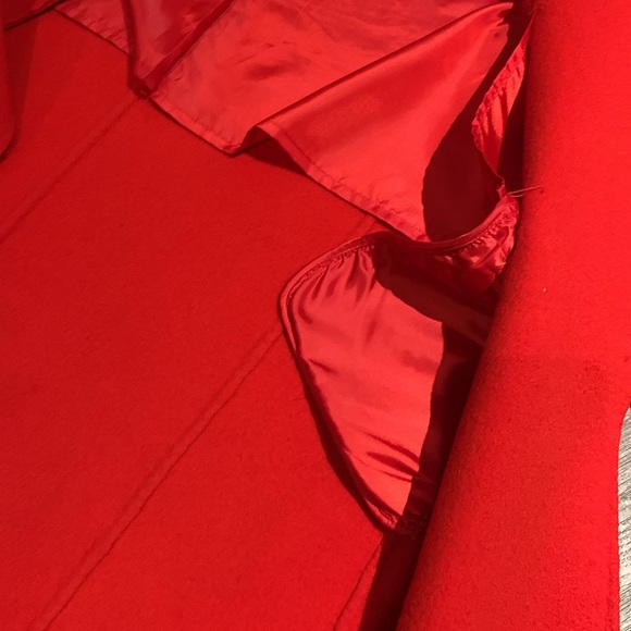 Oak fort red 90% wool coat for sale - Picture 7 of 8